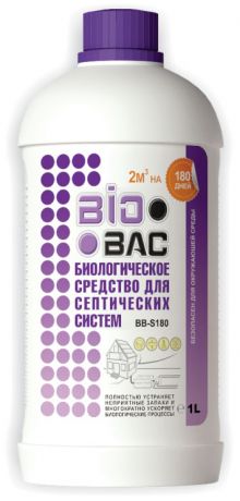 Биоактиватор, бактерии для септиков БИОБАК Bb-s180