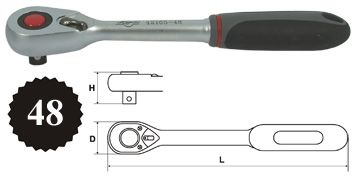 Трещотка Aist 22165-48