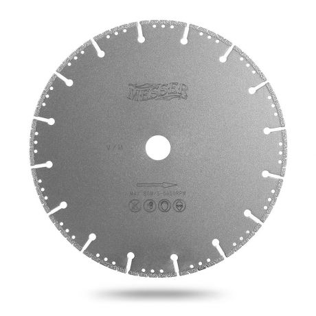 Круг алмазный Messer Ф230х22мм универсальный (v/m 01-11-230)