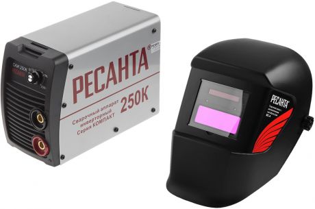 Набор РЕСАНТА Сварочный аппарат САИ 250К +Маска МС-4