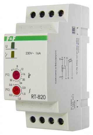 Регулятор ЕВРОАВТОМАТИКА f&f Rt-820