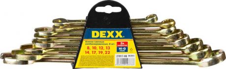 Ключ гаечный Dexx 27017-h8 (8 - 22 мм)