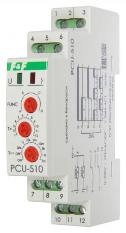 Реле времени ЕВРОАВТОМАТИКА f&f Pcu-510