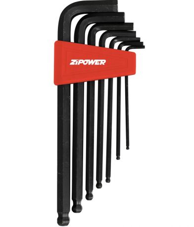 Набор шестигранных ключей Zipower Pm4162