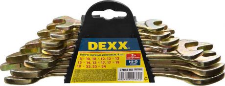 Ключ гаечный Dexx 27018-h8 (8 - 24 мм)