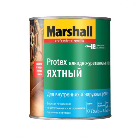Лак Marshal Protex 0,75 л
