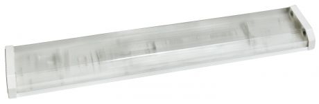 Светильник De fran Tl-30017 18w люминесцентный накладной т8 2*18Вт без ламп белый