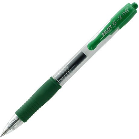 Pilot Ручка гелевая Pilot G2-5, 0,5 мм, зеленая