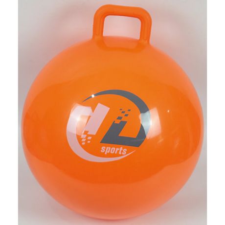 Z-Sports Мяч-попрыгун Z-Sports с ручкой, 45см, оранжевый