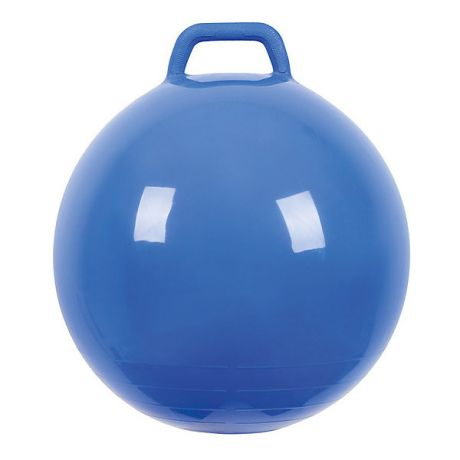 Малышок Мяч Прыгун с ручкой, 50 см, синий, "МалышОК"