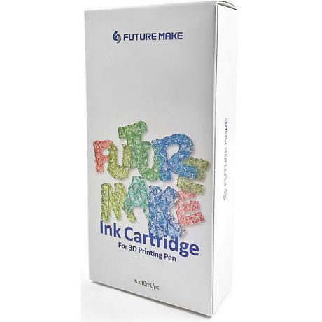 Future Make Набор картриджей для 3D ручки Future Make "Polyes PS" Микс А, 5шт