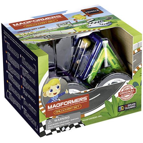 MAGFORMERS Магнитный конструктор MAGFORMERS Rally Kart Set (Boy)