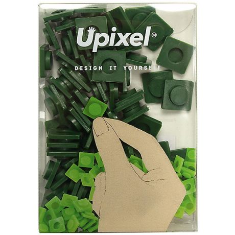 Upixel Пиксели большие Upixel, темно зеленый
