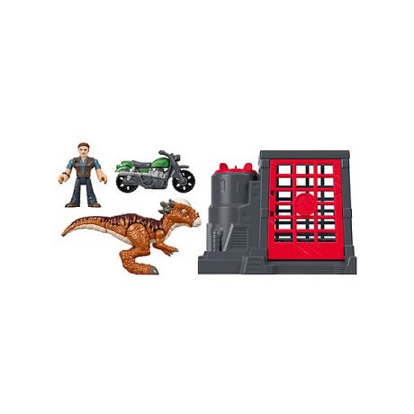 Mattel Игровой набор Jurassic World "Динозавры и герои" Стигимолох и Оуэн Грейди