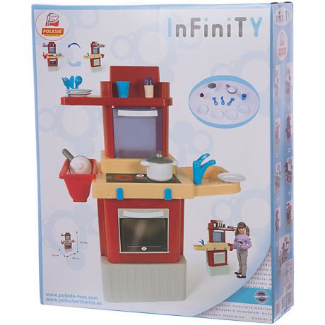 Полесье Игрушечная кухня Полесье "Infinity Basic" №2, в коробке