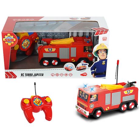 Dickie Toys Пожарная машина на р/у, Пожарный Сэм, Dickie