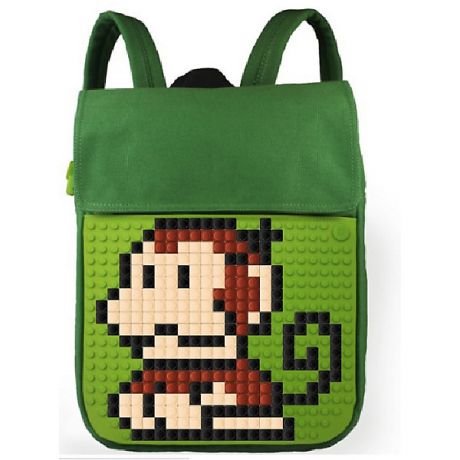 Upixel Пиксельный рюкзак Upixel «Canvas Top Lid pixel Backpack», зеленый