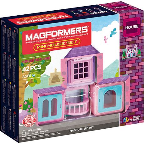 MAGFORMERS Магнитный конструктор MAGFORMERS Mini House Set 42