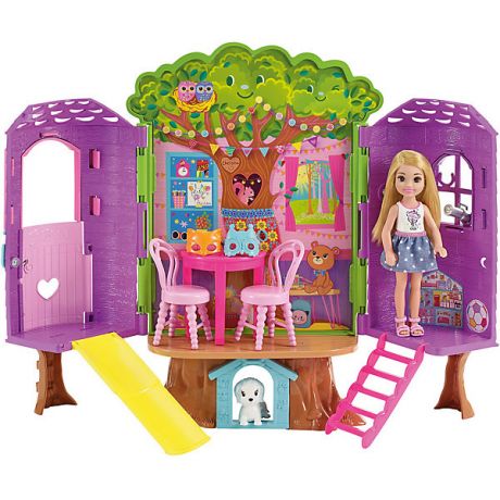 Mattel Игровой набор Barbie «Домик на дереве Челси»