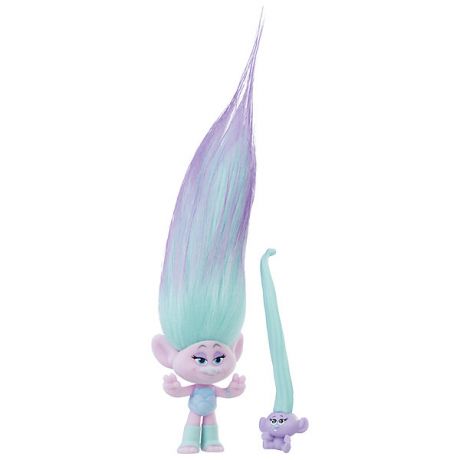 Hasbro Игровой набор Trolls "Тролли с супер длинными волосами", розовый тролль