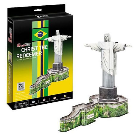 CubicFun Пазл 3D "Статуя Христа-Искупителя (Бразилия)", CubicFun