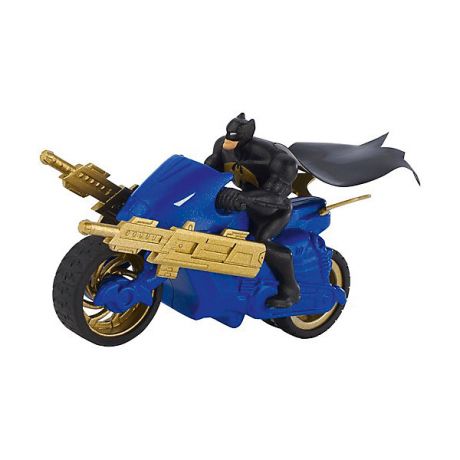Mattel Транспортное средство DC Super Heroes Мотоцикл Бетмена, 15 см