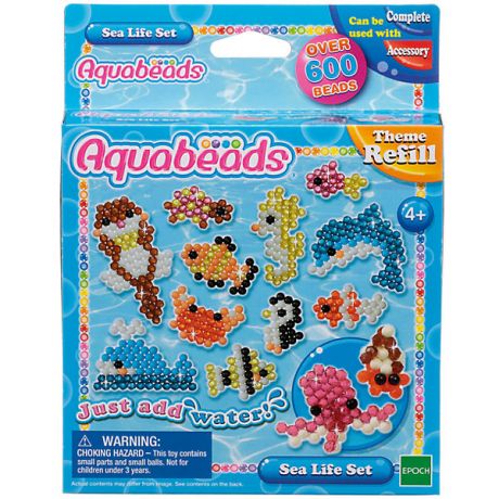 Эпоха Чудес Мозаика из бусин Aquabeads "Морские животные"