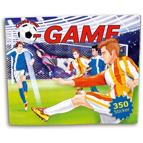Depesche Альбом с наклейками "Создай свой футбольный матч", Creative Studio