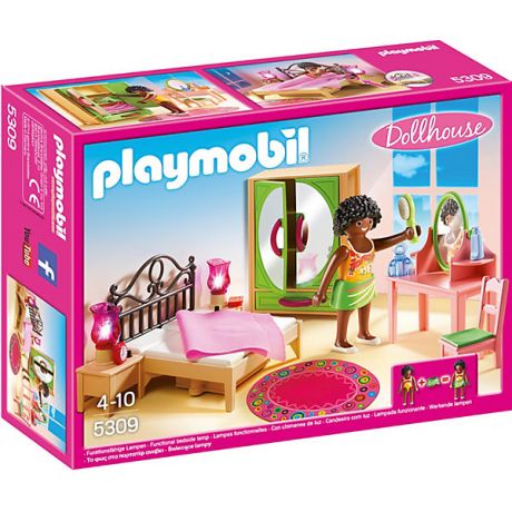 PLAYMOBIL® Спальная комната с туалетным столиком, PLAYMOBIL
