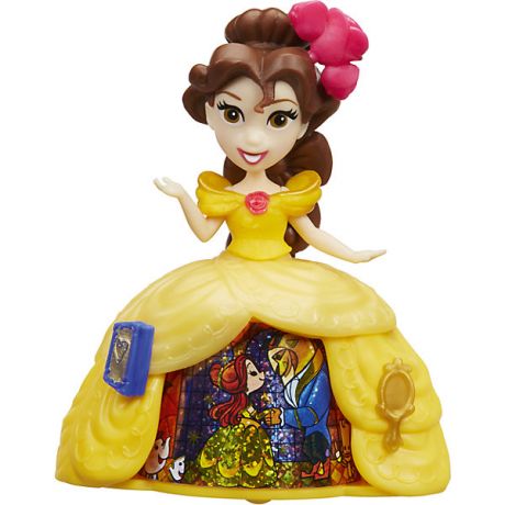 Hasbro Кукла Принцесса Дисней Бель в платье с волшебной юбкой