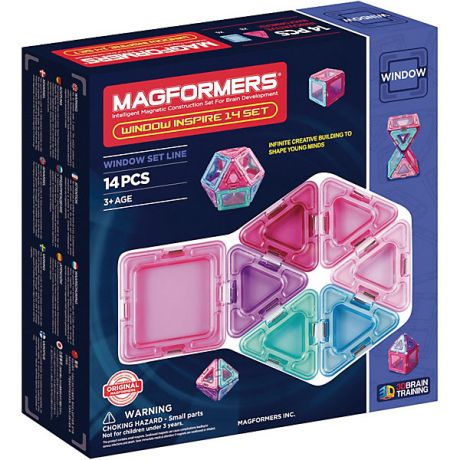 MAGFORMERS Магнитный конструктор Window Inspire, MAGFORMERS