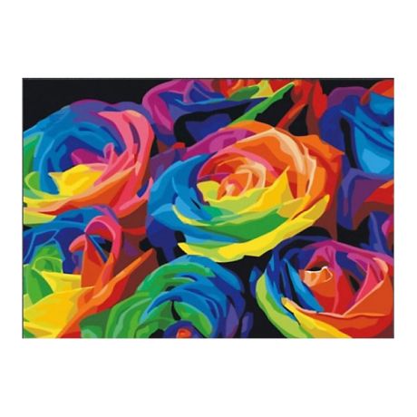 Color KIT Алмазная мозаика Color KIT "Розы", 40х50 см