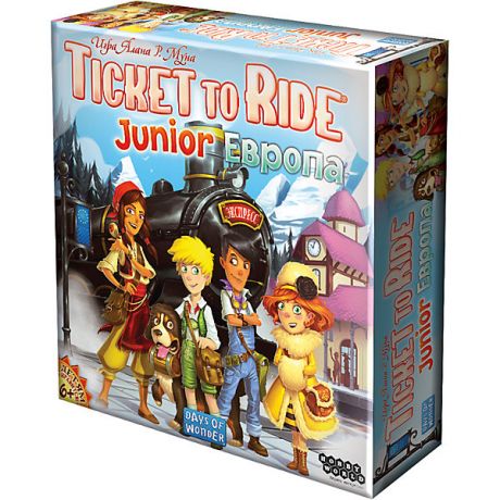 Hobby World Настольная игра Hobby World Ticket to Ride Junior: Европа