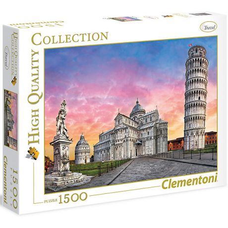 Clementoni Пазл Clementoni "Пизанская башня", 1500 элементов