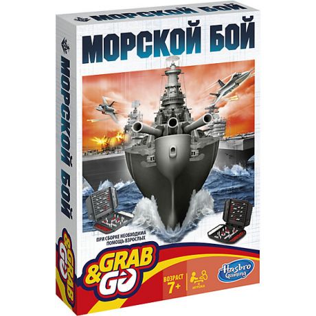 Hasbro Настольная игра Hasbro Gaming "Морской бой" Дорожная