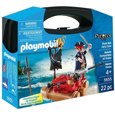 PLAYMOBIL® Конструктор Playmobil "Возьми с собой" Пиратский плот