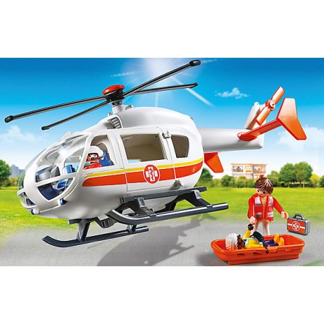 PLAYMOBIL® Детская клиника: Вертолет скорой помощи, PLAYMOBIL