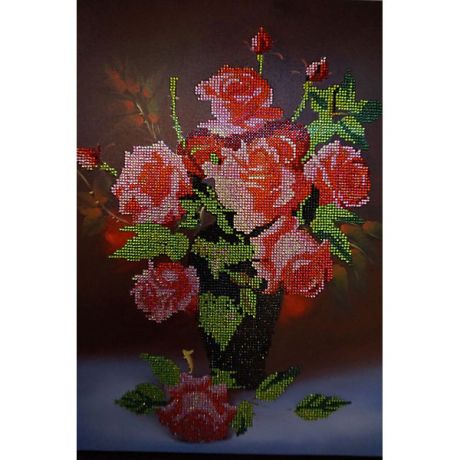 Color KIT Алмазная мозаика Color KIT "Букет роз", 40х50 см