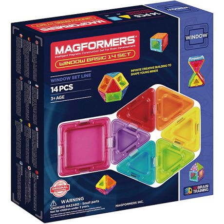 MAGFORMERS Магнитный конструктор Window Basic, MAGFORMERS