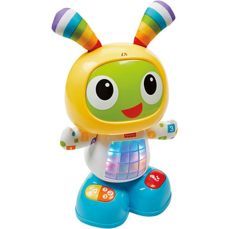 Mattel Интерактивная игрушка Fisher-Price Обучающий робот Бибо