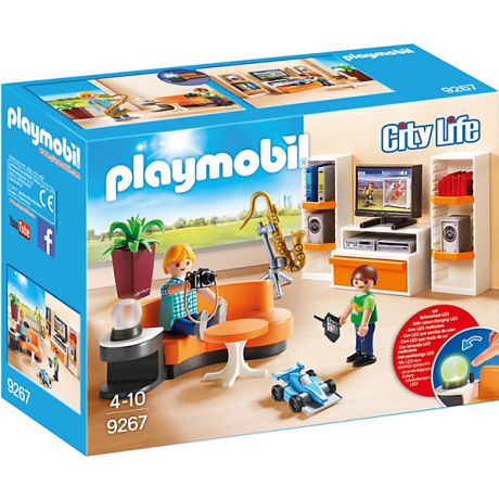 PLAYMOBIL® Конструктор Playmobil "Кукольный дом" Жилая комната