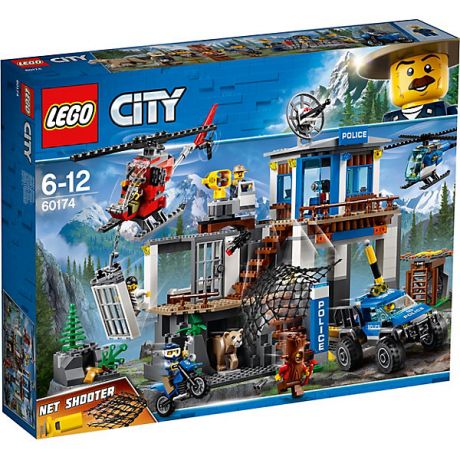 LEGO Конструктор LEGO City 60174: Полицейский участок в горах