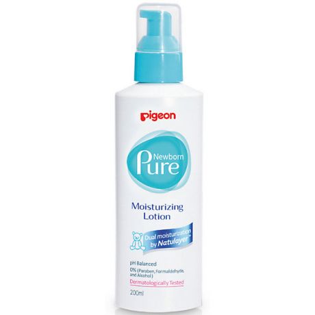 Pigeon Молочко увлажняющее Pigeon Newborn Pure Moisturizing Lotion, с 0 мес., 200 мл.