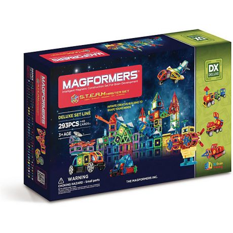 MAGFORMERS Магнитный конструктор Magformers "S.T.E.A.M. Master"