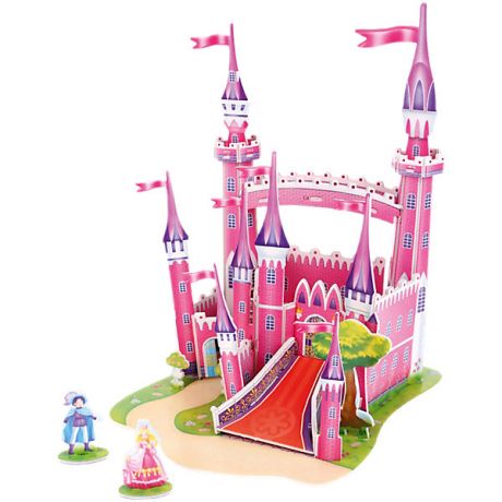 Funny 3D пазл Funny "Розовый замок", 29 элементов
