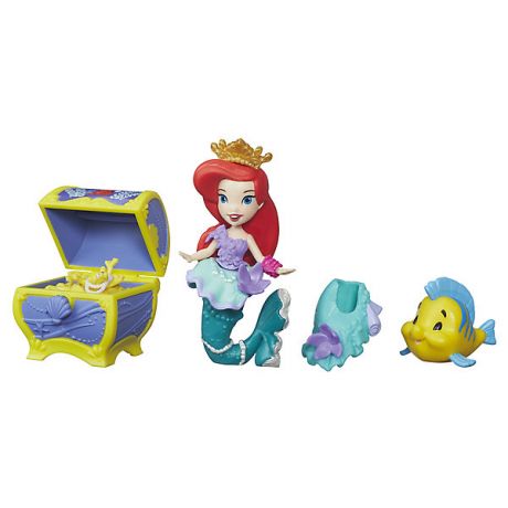 Hasbro Игровой набор с мини-куклой Disney Princess "Маленькое королевство" Ариэль