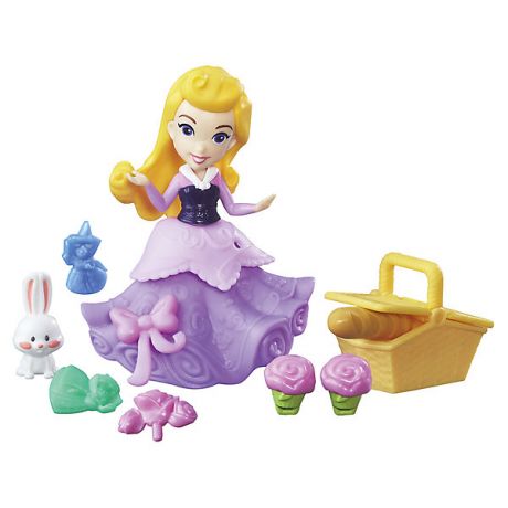 Hasbro Игровой набор с мини-куклой Disney Princess "Маленькое королевство" Аврора