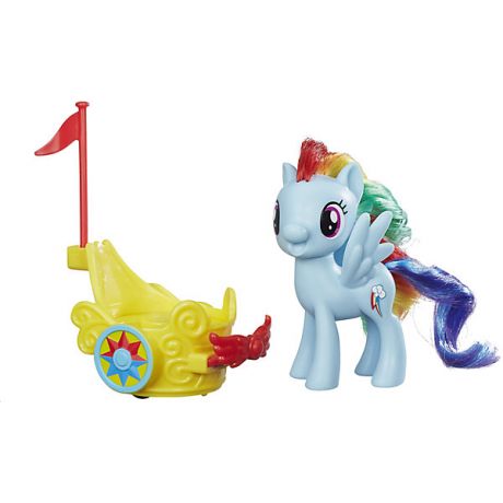 Hasbro Игровой набор Hasbro My little Pony "Пони в карете", Рейнбоу Дэш