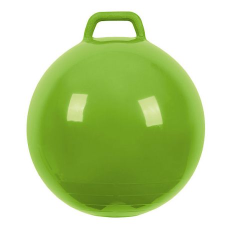 Малышок Мяч Прыгун с ручкой, 50 см, зеленый, "МалышОК"