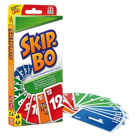 Mattel Карточная игра Skip-Bo